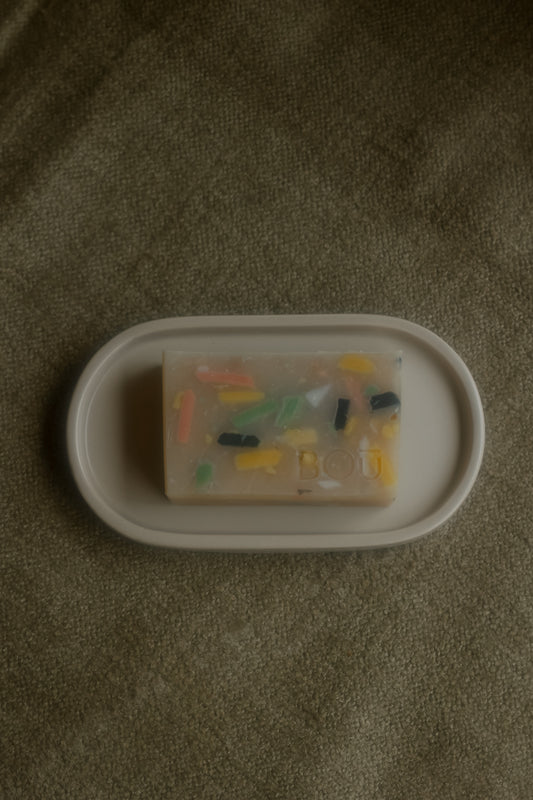 Jabón Corporal Artesanal Multicolor (terrazo)