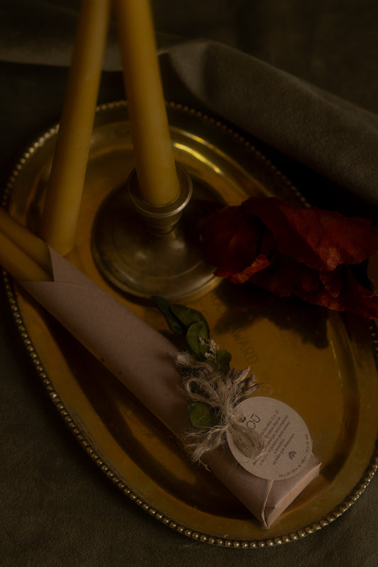 Velas de cera de abeja